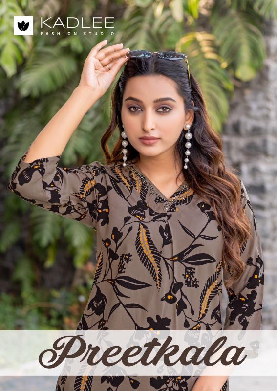 Kadlee Preetkala Catalog coord set for women wholesale