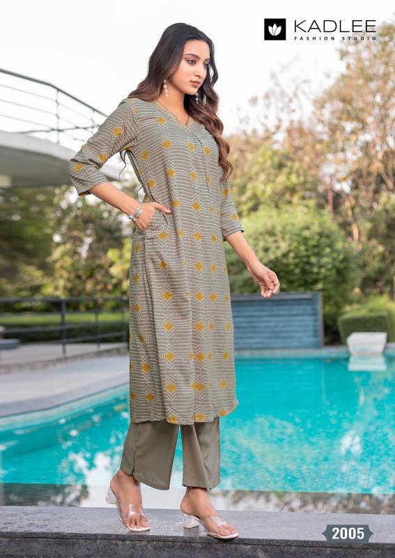 Kadlee Preetkala Catalog coord set for women wholesale
