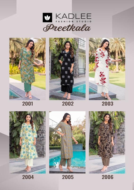 Kadlee Preetkala Catalog coord set for women wholesale