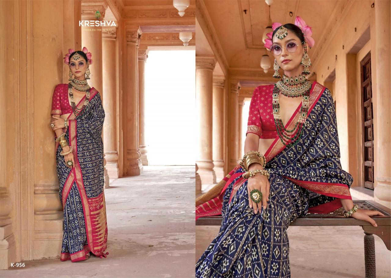 Kreshva Sundarvan catalog surat sarees websites