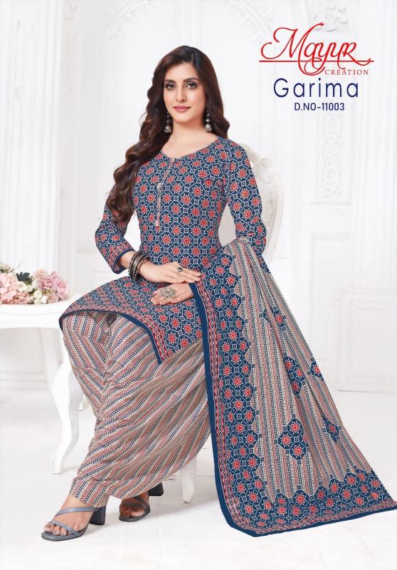 Mayur Garima Vol-11 - Dress Material  - Wholesale Catalog