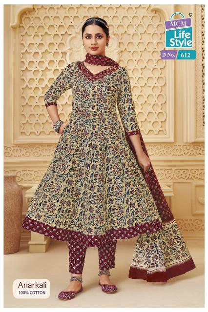 MCM Anarkali Vol-6 – Anarkali Style Kurti With Pant Dupatta - Wholesale Catalog