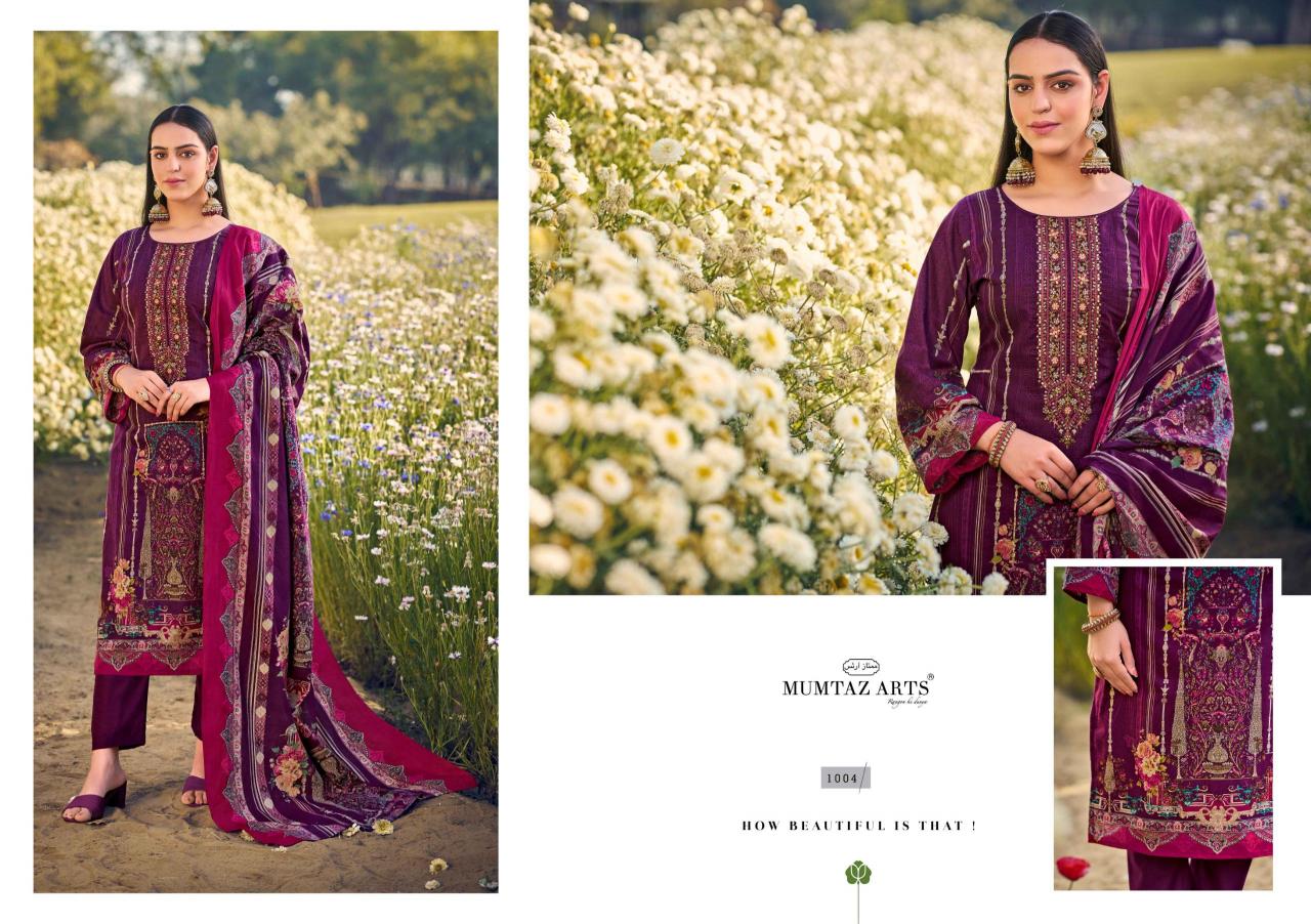 Mumtaz Arts Guldasta catalog wholesale dress material in nashik