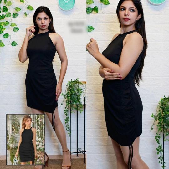 Norzy Paris NP D 1281 Black catalog western dress wholesale surat