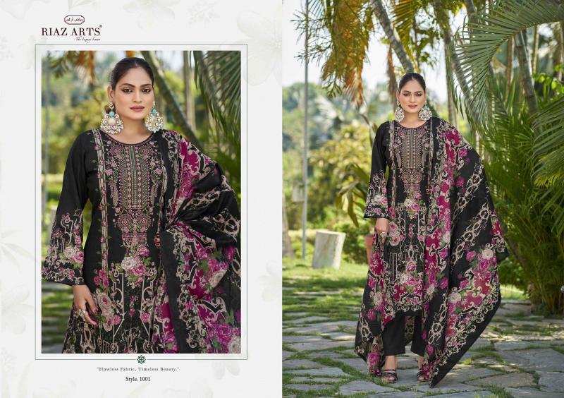 Riaz Arts Musafir Vol 24 Catalog karachi printed dress material in surat