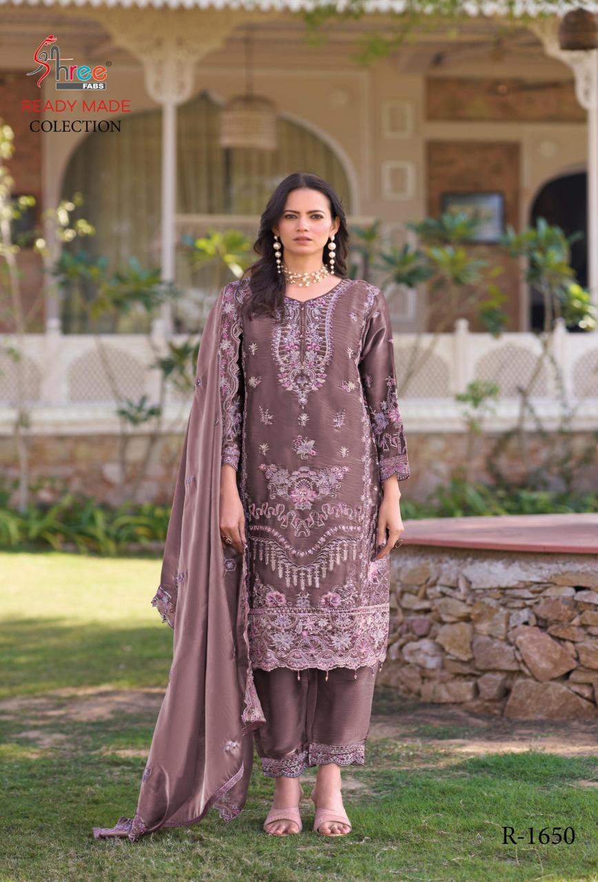Shree Fabs R 1650 catalog pakistani salwar suits in india