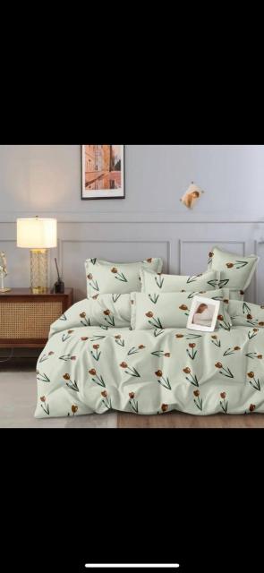 Siara 108X108(9ftX9ft) King size cotton premium bedsheets