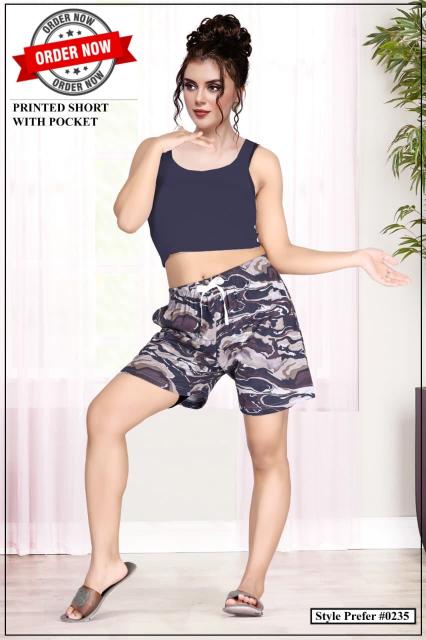 Summer Special VOL.#AT0235 Catalog wholesale ladies Night Suit Shorts pant