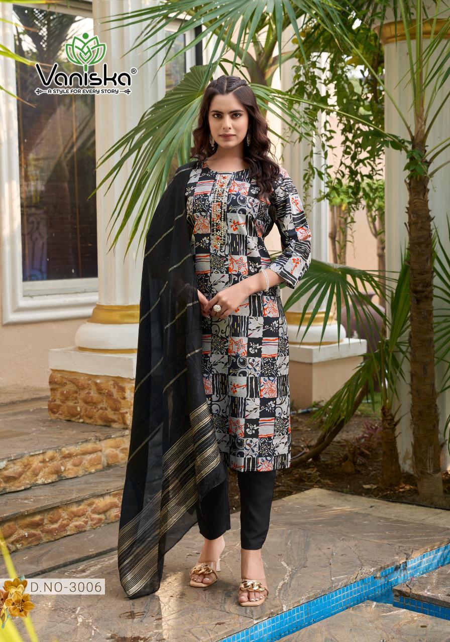 Vaniska Festival Vol 3 catalog kurtis set in india