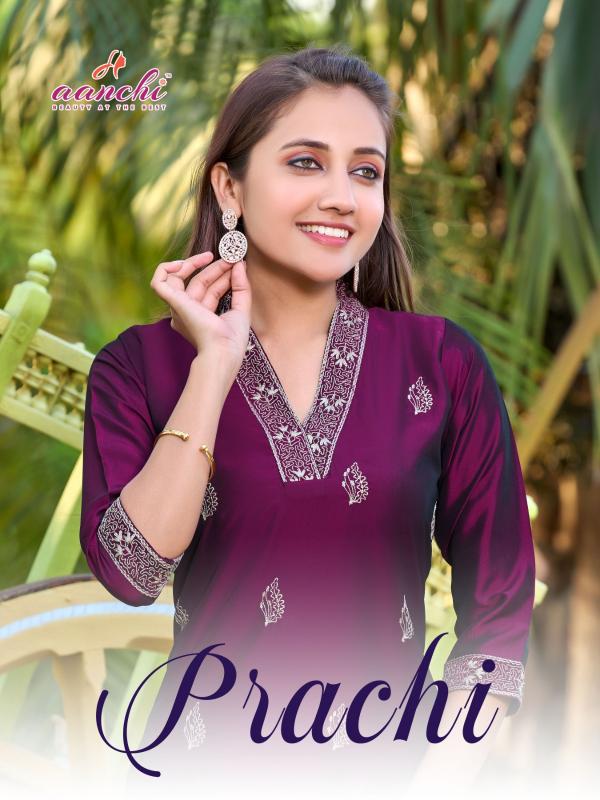 Aanchi Prachi catalog kurtis fashion india