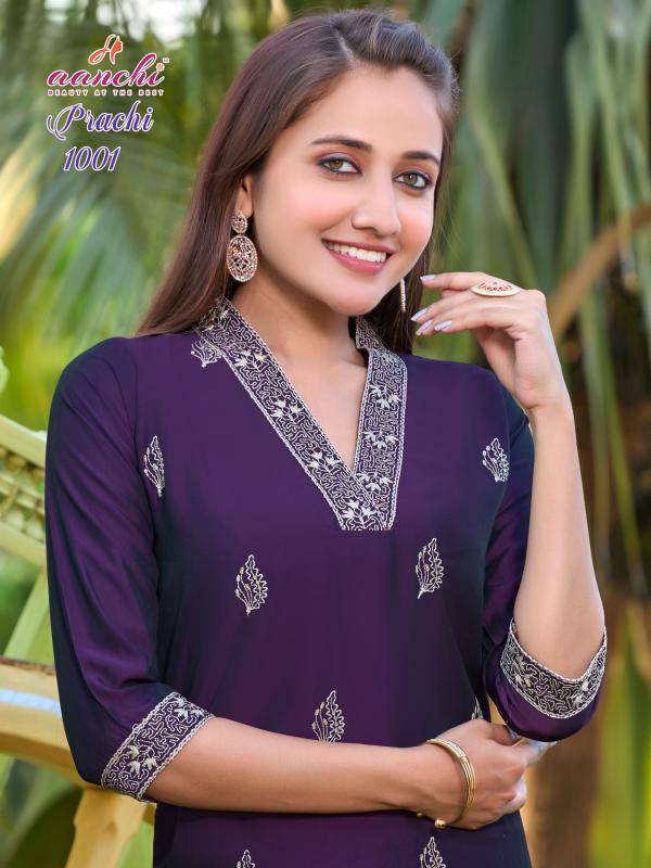 Aanchi Prachi catalog kurtis fashion india