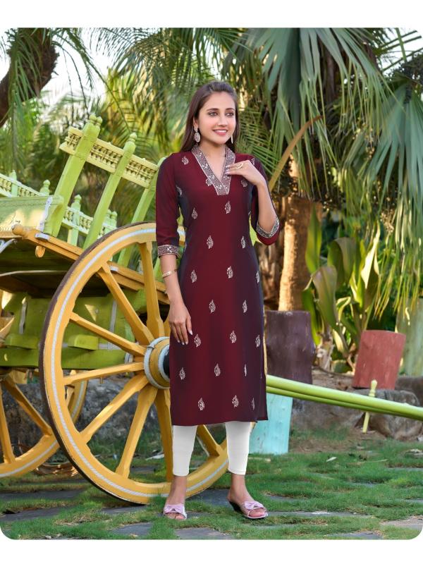Aanchi Prachi catalog kurtis fashion india