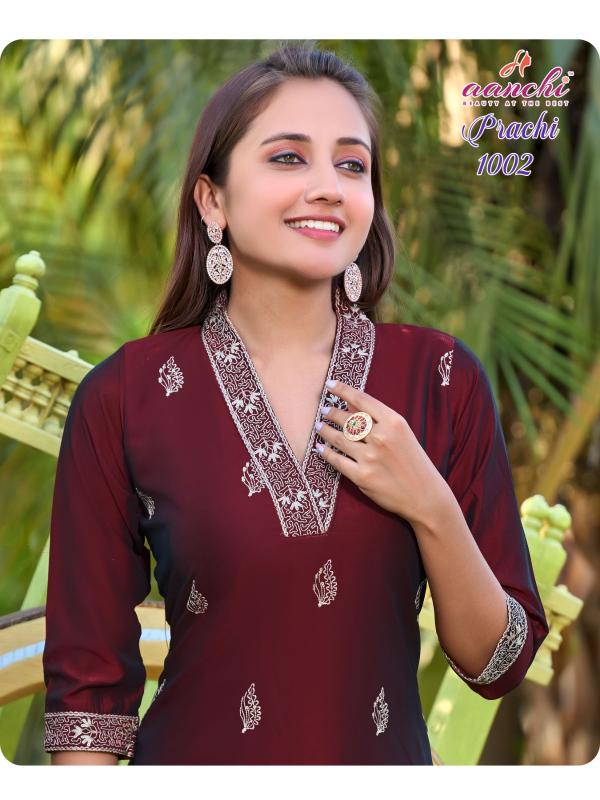 Aanchi Prachi catalog kurtis fashion india