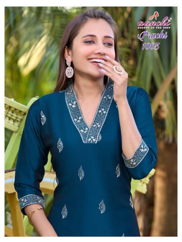 Aanchi Prachi catalog kurtis fashion india