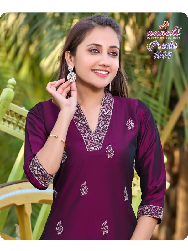 Aanchi Prachi catalog kurtis fashion india