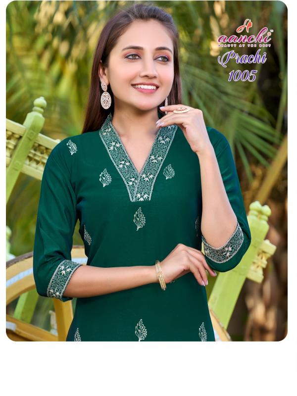 Aanchi Prachi catalog kurtis fashion india