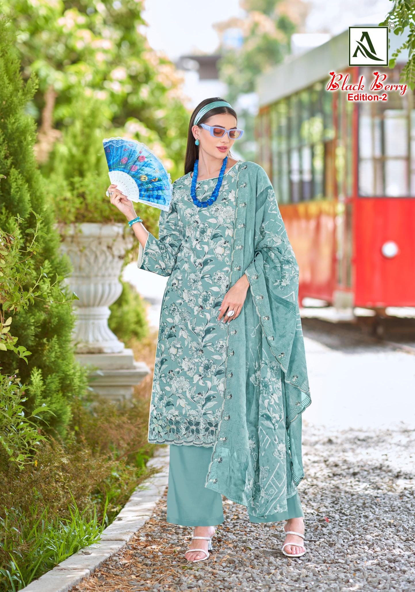 Alok Black Berry Vol 2 catalog wholesale cod dress materials