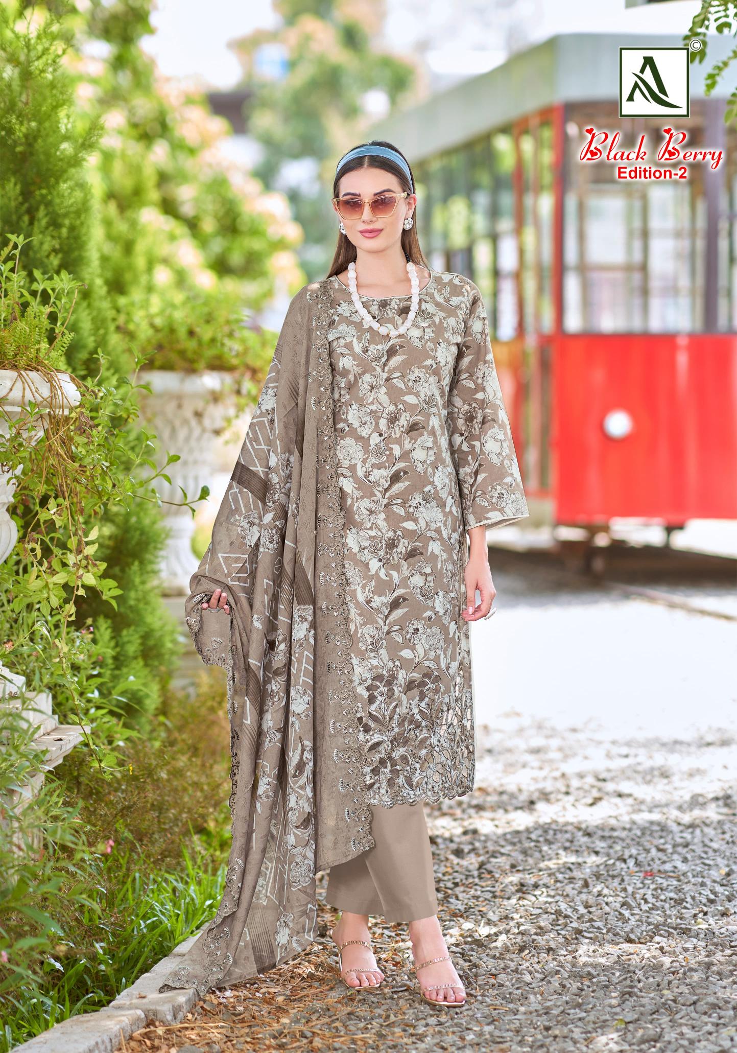 Alok Black Berry Vol 2 catalog wholesale cod dress materials
