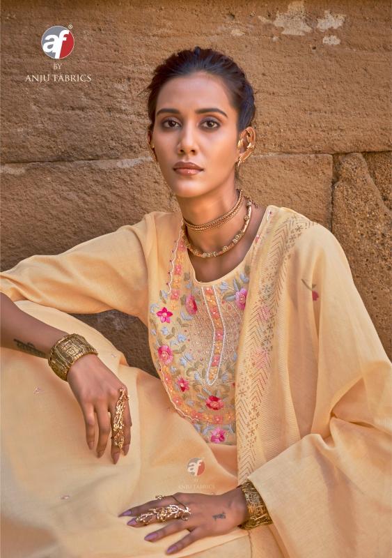 Anju Fabrics Chandani Vol 4 catalog indian cotton kurtis online shopping