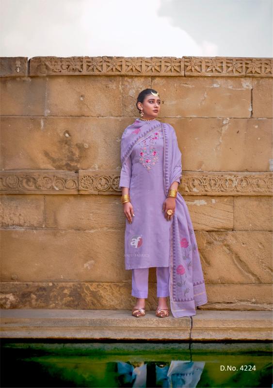 Anju Fabrics Chandani Vol 4 catalog indian cotton kurtis online shopping