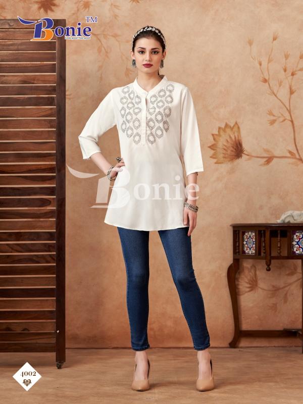 Bonie Berkha Vol 4 catalog indian short kurtis