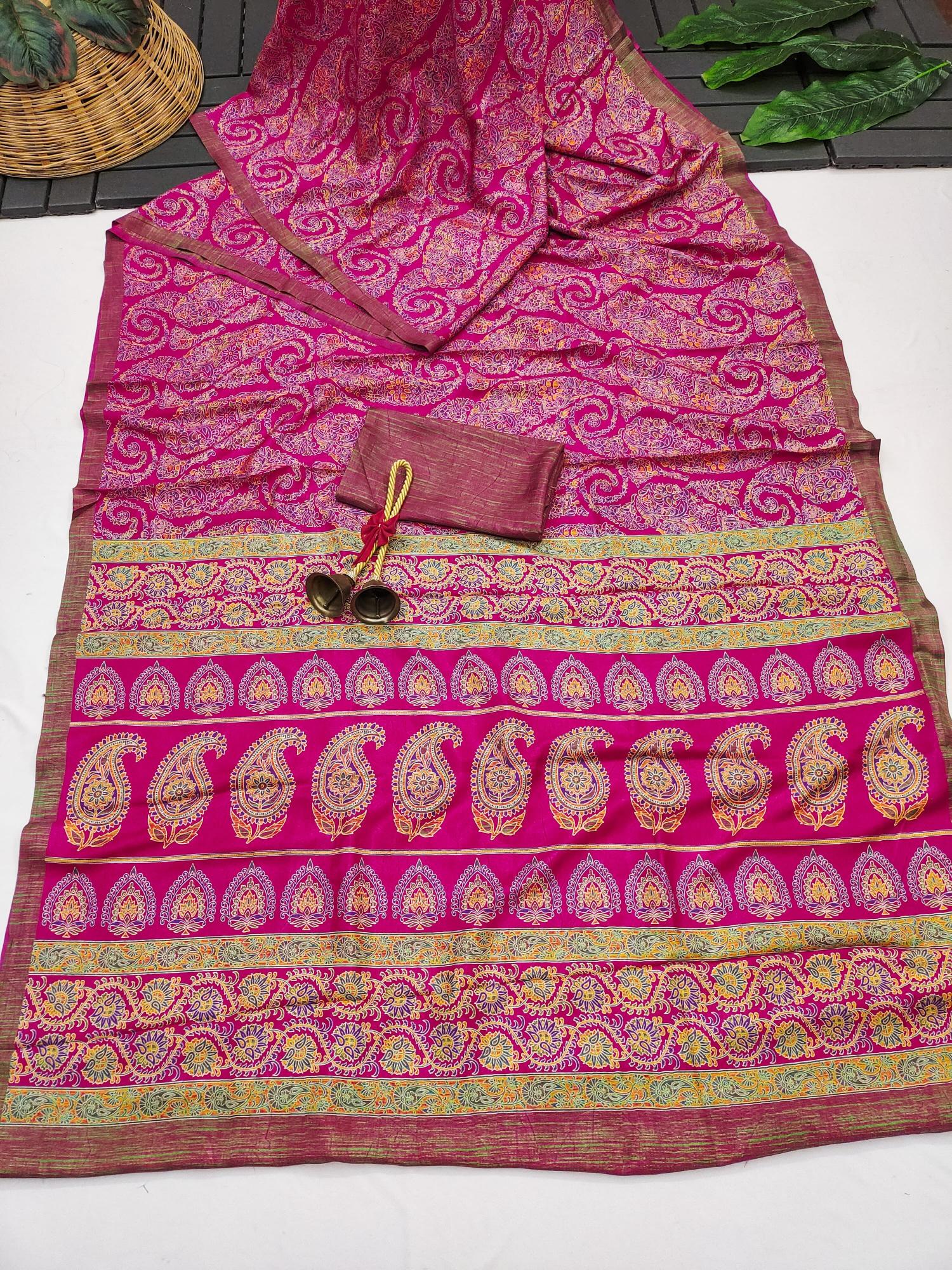 Dazira Handloom silk catalog rhythm sarees surat