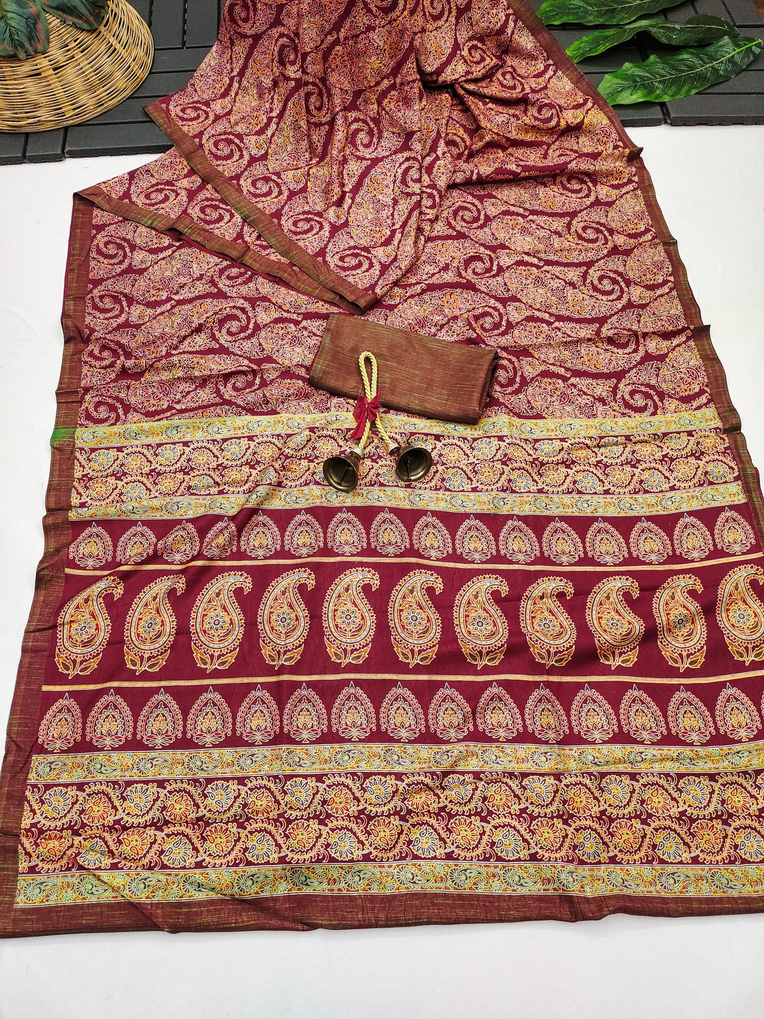 Dazira Handloom silk catalog rhythm sarees surat