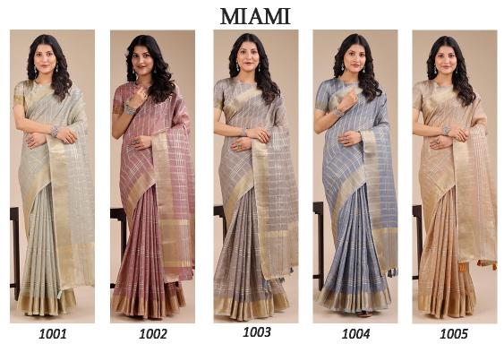 Dazira Miami Catalog surat synthetic sarees