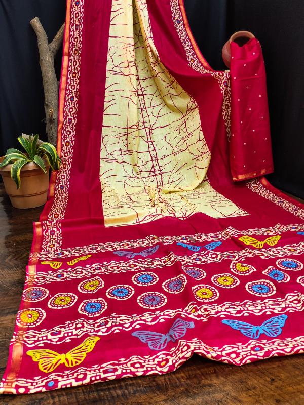 Dazira sudha catalog pure cotton sarees manufacturer in surat