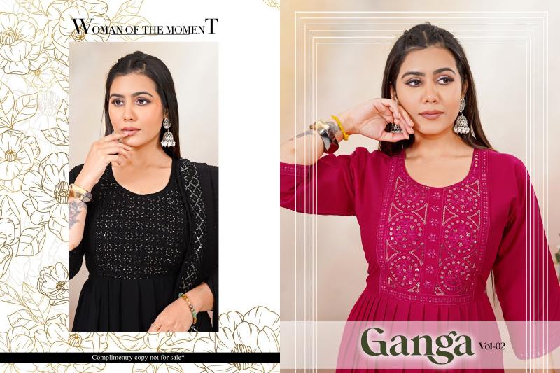 Felocity Ganga catalog indian kurti woman