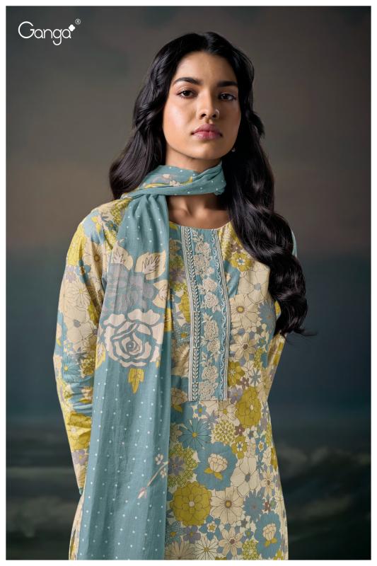 Ganga Chahana 3629 catalog online wholesale wedding salwar kameez
