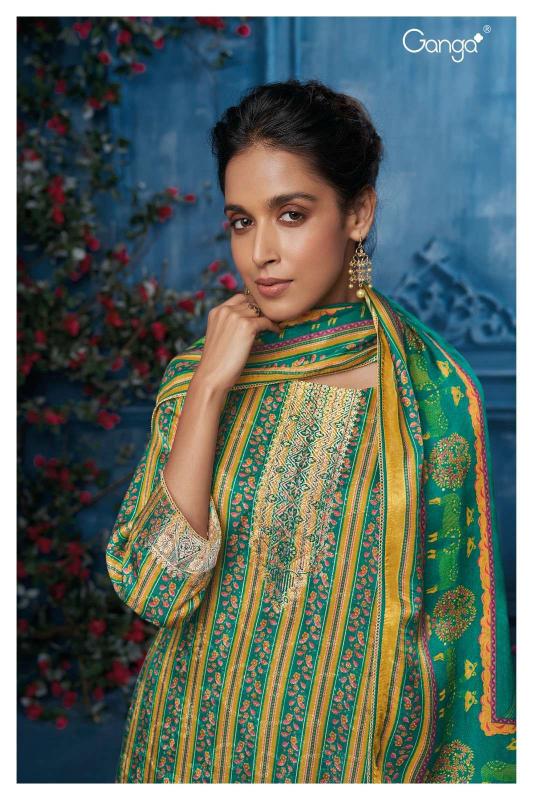 Ganga Maisie 2308 catalog designer salwar kameez manufacturers surat