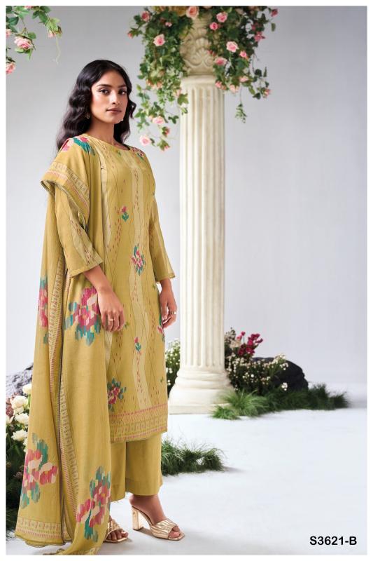 Ganga Prapti 3621 catalog salwar kameez wholesale surat