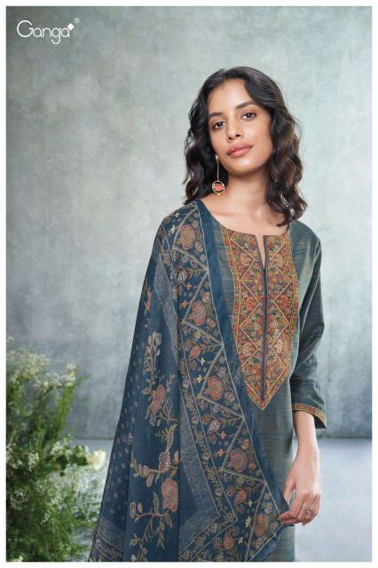 Ganga Roplex 2411 catalog buy wholesale salwar kameez surat