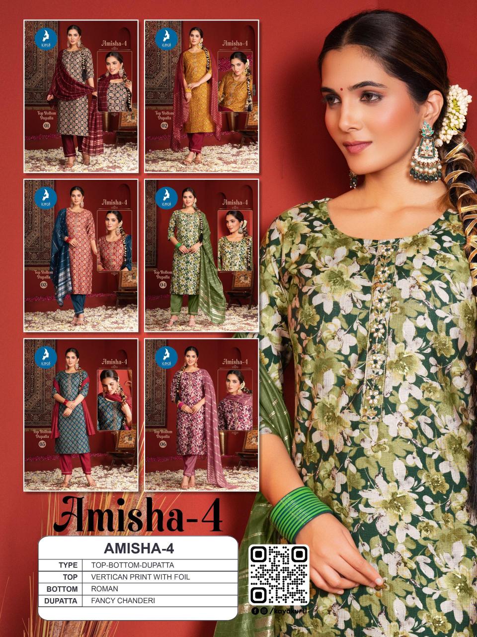 Kaya Amisha Vol 4 catalog indian kurtis shop near me