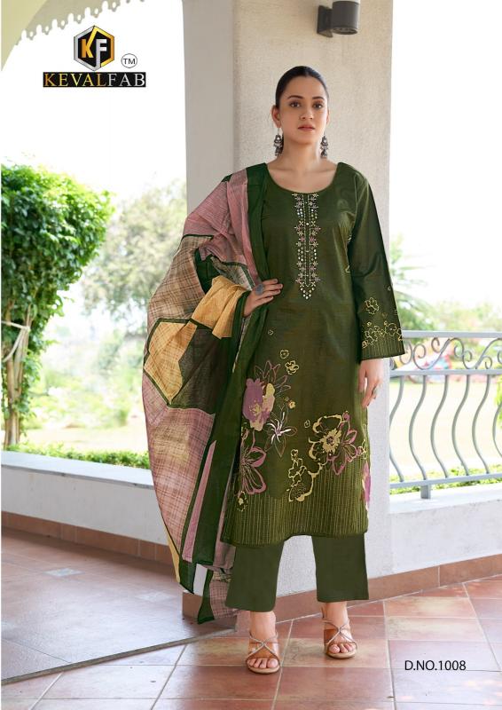 KevalFab Aalaya Vol-01 – Karachi Dress Material - Wholesale Catalog