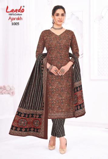 Laado Ajarakh Vol-01 – Dress Material - Wholesale Catalog