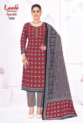 Laado Ajarakh Vol-01 – Dress Material - Wholesale Catalog