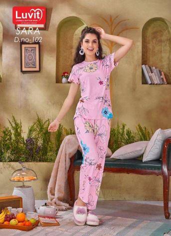 Luvit Sara vol 1 catalog ladies night dress