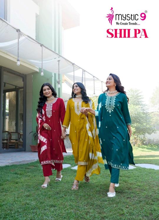 Mystic 9 Shilpa Vol 2 catalog buy kurtis from india