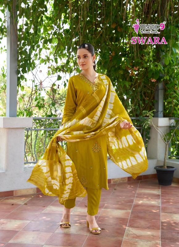 Mystic 9 Swara Vol 3 catalog indian kurtis ahmedabad