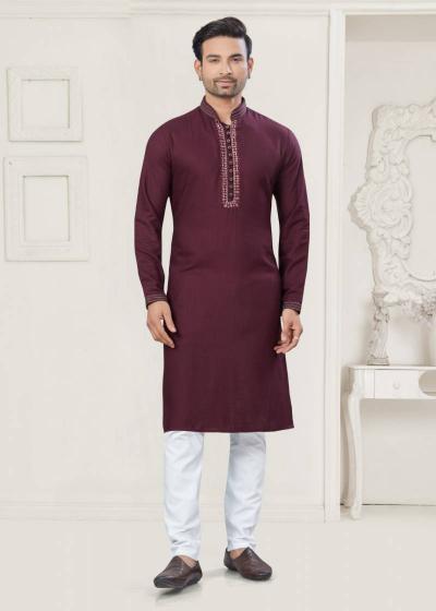 Outluk Wedding Collection Vol 38 catalog Cotton mans Kurta With Pajama