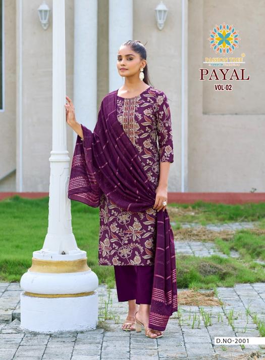 Passion Tree Payal Vol 2 catalog indian kurti style 2025