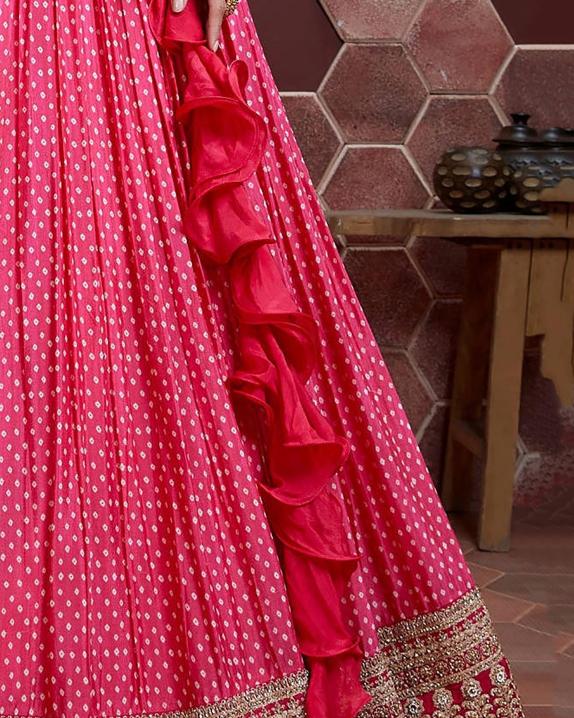 Sabella 101 Pink catalog designer lehenga choli online india