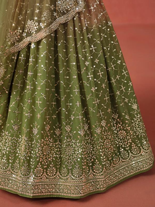 Sabella 7086 Mehndi catalog best place to buy bridal lehenga in india