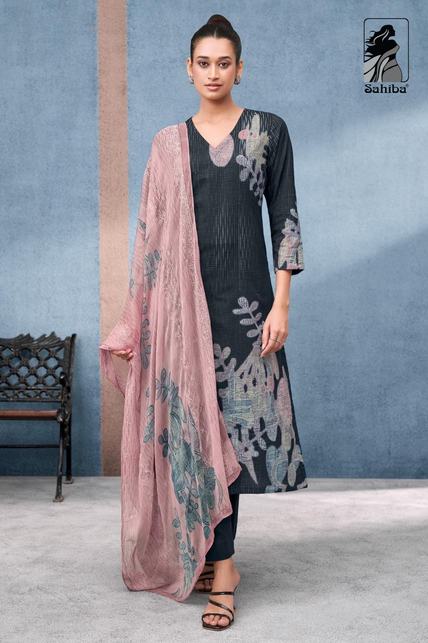 Sahiba Tisya catalog wholesale salwar kameez market in surat