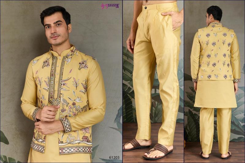 Shubhvastra Rajwada Attire vol 4 catalog indian new mens kurti design