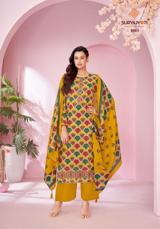 SuryaJyoti Kanika Vol-05 – Dress Material - Wholesale Catalog