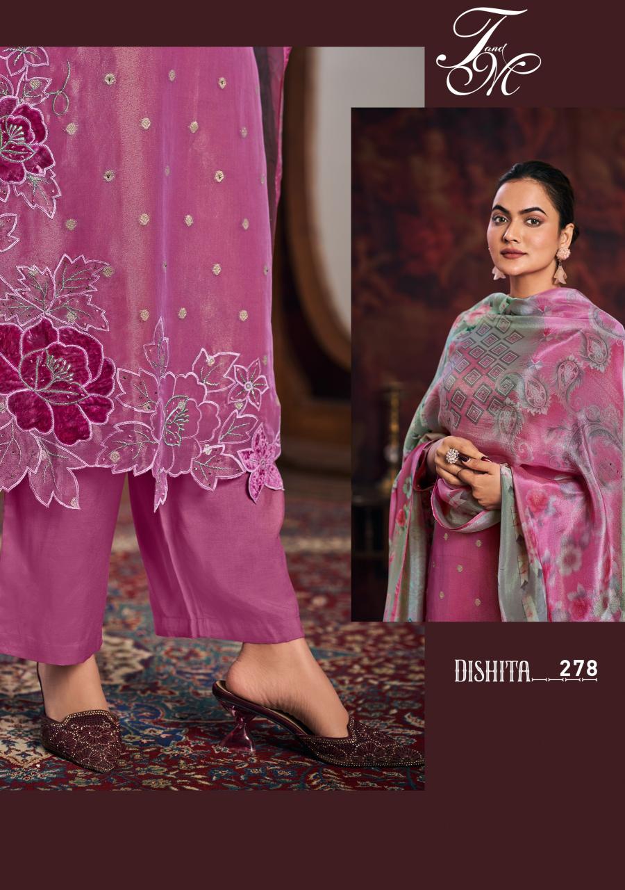 T&M Dishita catalog daily wear salwar kameez wholesale