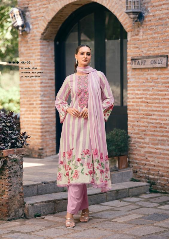 The Hermitage Shop Nisanka Meraki catalog unstitched salwar kameez manufacturers in surat